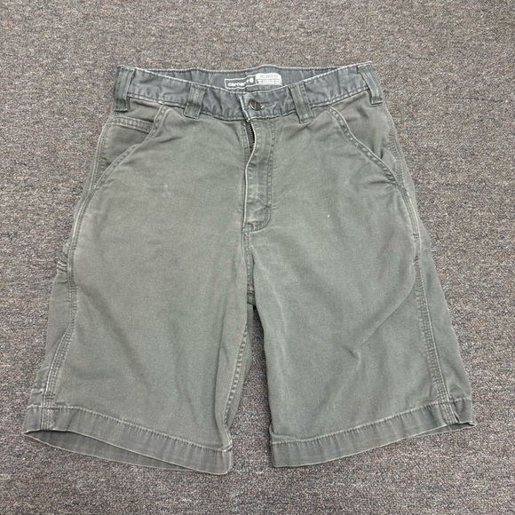 Carhartt Rugged Flex Relaxed Fit Canvas Work Shorts Size 30 - Picture 1 of 6